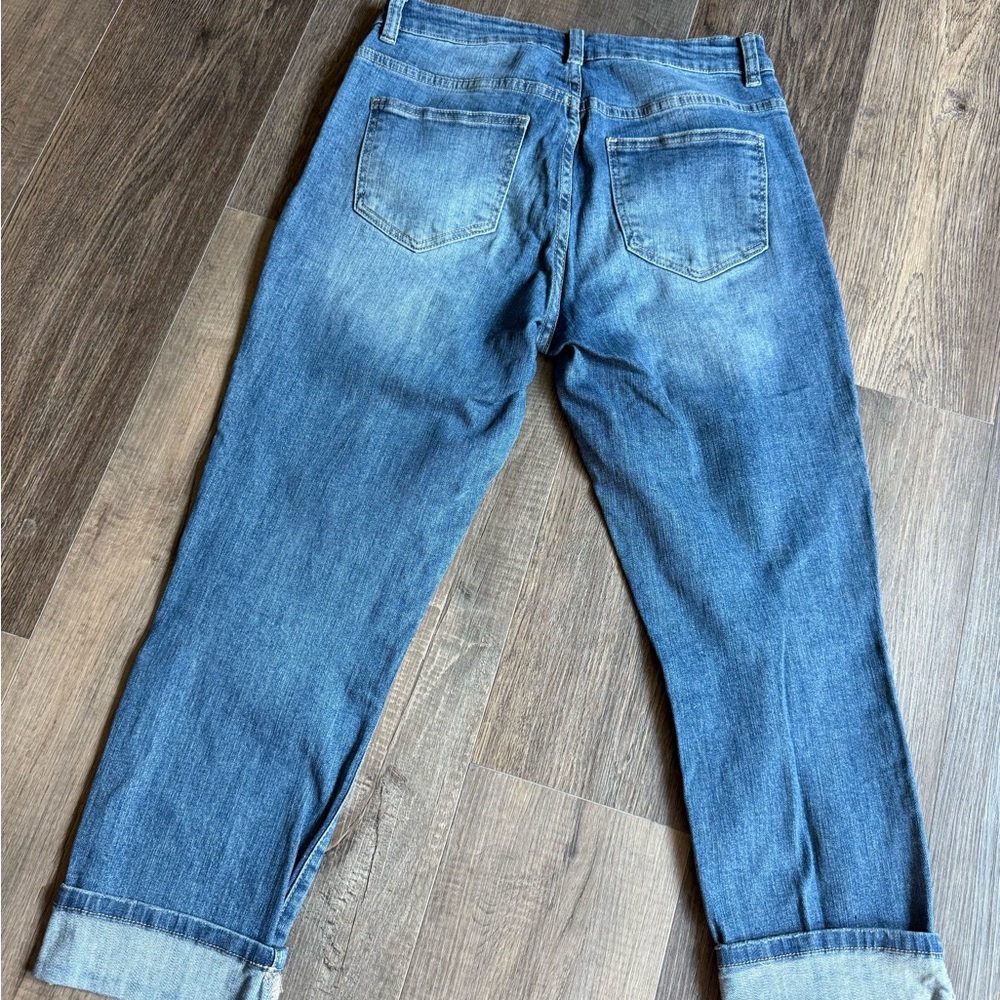 High Rise Blue Jeans - Picture 2 of 3